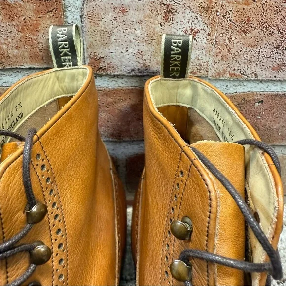Barker Made in England lace up boots men’s s 11.5 US (10.5 UK ) - Picture 3 of 16